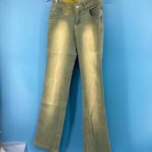 Raw blue ladies jeans unique